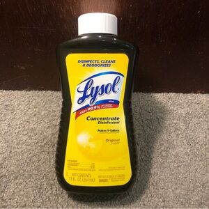 Lysol Concentrate Disinfectant Original Scent 12oz - Makes 9 Gallons